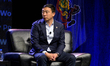 Democratic Presidential hopeful businessman Andrew Yang attends the Philadelphia Council A...