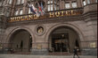 The Midland Hotel, receiving heat energy through the civic heat network of Manchester, on...