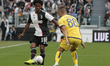 Juan Cuadrado during Serie A match between Juventus v Verona, in Turin, on September 21, 2...