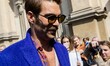 Jon Kortajarena seen outside the Etro show during Milan Fashion Week Spring/Summer 2020 on...