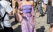 Guest seen outside the Etro show during Milan Fashion Week Spring/Summer 2020 on September...