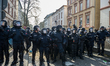 Riot Police on the opening day of the European Central Bank (ECB) in Frankfurt am Main, we...