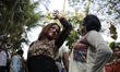 Eunuchs or Hijra as they are commonly called in this part of the world around Kolkata gath...
