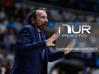  Zenit St Petersburg head coach Joan Plaza reacts during the 2019/2020 Turkish Airlines EuroLeague regular season basketball match between Z... by Mike Kireev/NurPhoto