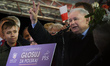 Jaroslaw Kaczynski, the chairman of the Law and Justice party, during the final party elec...