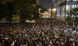 Protesters are seen attending a Rally in Hong Kong, China, October 14, 2019. Protesters ga...