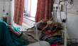 SRINAGAR, INDIAN ADMINISTERED KASHMIR, INDIA - MARCH 23: A Kashmiri patient is being treat...