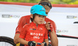 Max Kanter of Germany and Team Sunweb signs an autograph to a young Chinese fan, before st...