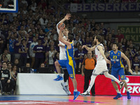 Player of Real Madrid  during the Euroleague basketball Group E round 12 match Real Madrid vs Macabi Electra Tel Aviv at the Palacio de Depo...