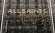 A logo of AllSaints - Clothing Store seen in Berlin City Center.On Thursday, November 7,...