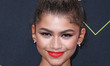 SANTA MONICA, LOS ANGELES, CALIFORNIA, USA - NOVEMBER 10: Actress Zendaya wearing Christop...