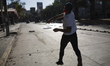 Anti-government protesters clash with police in Santiago, Chile, October 30, 2019. 