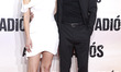 Mario Casas, Natalia de Molina attends the 'Adios' premiere at 'Capitol' cinema in Madrid,...