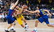 Joffrey Lauvergne and Alex Abrines during the match between FC Barcelona and Fenerbahce Is...