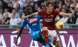 Kalidou Koulibaly and Nicolò Zaniolo during the Italian Serie A football match between AS...
