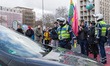 Several thousand people took part in a climate strike demonstration organized by Fridays f...