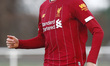 Isaac Christie-Davies of vLiverpoolduring Premier League 2  between Tottenham Hotspur an...
