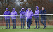 Tactical Analyst Ricardo Formo( 3 left), Tottenham Hotspur manager Jose Mourinho (5 Left)...