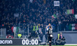 Leonardo Bonucci of Juventus greets his supporters during the Serie A match between Lazio...
