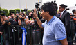  Ex Bolivia's President Evo Morales arrives at the International Airport of Mexico, after...