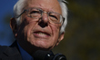 Sen. Bernie Sanders of Vermont speaks on stage after receiving the endorsement of Alexandr...