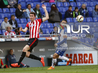 BARCELONA - april 12- SPAIN: Sergio Garcia in the match between RCD Espanyol and Athletic Club, for the week 31 of the Liga BBVA, played at...