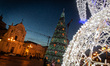 A view of Christmas Tree in L'Aquila, Italy, on December 16, 2019. The Christmas  Tree in...