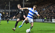  Todd Kane of QPR battles for possession with Alfie Doughty of Charlton during the Sky Bet...