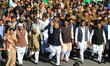  Rajasthan Chief Minister Ashok Gehlot along with congress party Leaders, workers and supp...