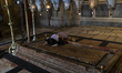 A pilgrim touches the Stone of the Anointing in Jerusalem, Israel on 10 December 2019.
Lo...