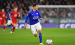Marc Albrighton (11) of Leicester City during the FA Cup Third Round match between Leices...