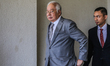 Former Malaysian Prime Minister Najib Razak is pictured at Kuala Lumpur High Court in Kual...