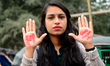 Dhaka University students Protest continuing demand to hang the rapist of the rape case of...