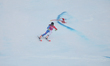 Caitlin  McFARLANE from France competes in Woman's Giant Slalom during Winter Youth Olympi...