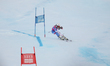 Alezee DAHON from France competes in Woman's Giant Slalom during Winter Youth Olympic Game...