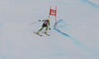 Artemis HOSEINI from Iran competes in Woman's Giant Slalom during Winter Youth Olympic Gam...