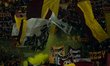 AS Roma fans during the Italian Serie A 2019/2020 match between AS Roma and Juventus FC at...