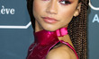 SANTA MONICA, LOS ANGELES, CALIFORNIA, USA - JANUARY 12: Actress Zendaya Coleman wearing a...