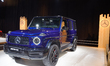 At Brussels Dream Cars Show 2020 the brand Mercedes exhibits its new model Mercedes-AMG G...