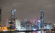 A night view of Vauxhall area of London and the 'mini Manhattan' being planned for the Nin...