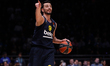 Leo Westermann of Fenerbahce Beko Istanbul gestures during the EuroLeague Basketball match...