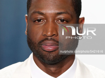 BEVERLY HILLS, LOS ANGELES, CALIFORNIA, USA - FEBRUARY 09: Dwyane Wade arrives at the 2020 Vanity Fair Oscar Party held at the Wallis Annenb...