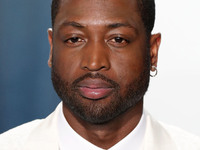 BEVERLY HILLS, LOS ANGELES, CALIFORNIA, USA - FEBRUARY 09: Dwyane Wade arrives at the 2020 Vanity Fair Oscar Party held at the Wallis Annenb...