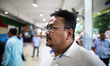 Mr. Taufik family of DIZA one of the evac citizens from wuhan waiting fro the arrival of h...