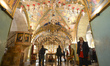 A view of Golgotha site, within the Church of the Holy Sepulchre in the Old City of Jerusa...