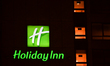 Holiday Inn logo seen in London.On Saturday, 25 January 2019, in London, United Kingdom. 