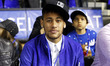 Neymar Jr. in the match between FC Barcelona and Olympiakos, for the week 10 of the Top 16...