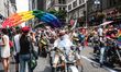 Lesbian bike group begins the 2013 New York City Pride Parade, which has special meaning t...