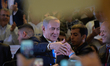 Israeli Prime Minister Benjamin Netanyahu during a Likud party upcoming election campaign...