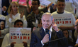 Israeli Prime Minister Benjamin Netanyahu speaks during a Likud party upcoming election ca...